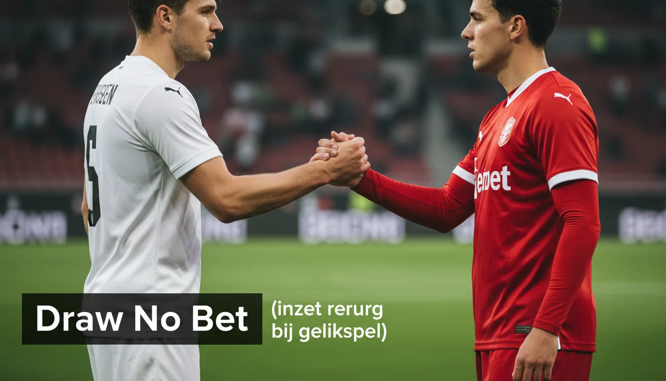 Eredivisie-wedstrijd eindigt in een gelijkspel terwijl spelers van beide teams elkaar de hand schudden op het veld